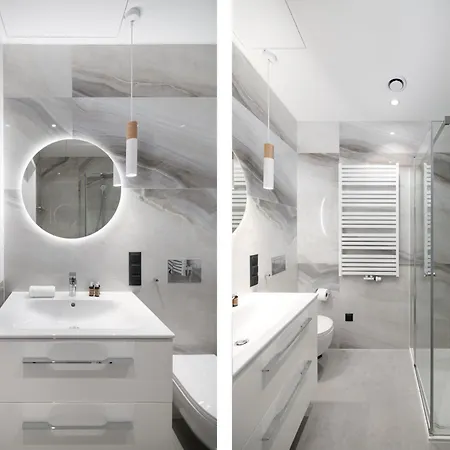 2-bedroom Specious With Gym Near Metro Rondo Daszynskiego * ワルシャワ